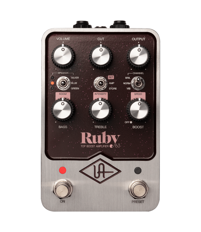 Universal Audio Universal Audio Ruby '63 Top Boost Amplifier Pedal