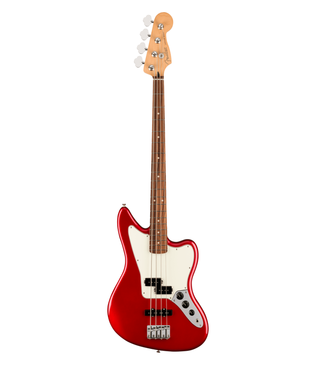 Fender Player Jaguar Bass - Pau Ferro Fretboard, Candy Apple Red
