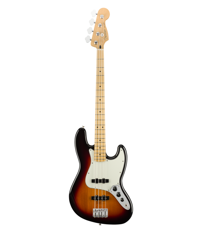 Fender Player Jazz Bass - Maple Fretboard, 3-Colour Sunburst