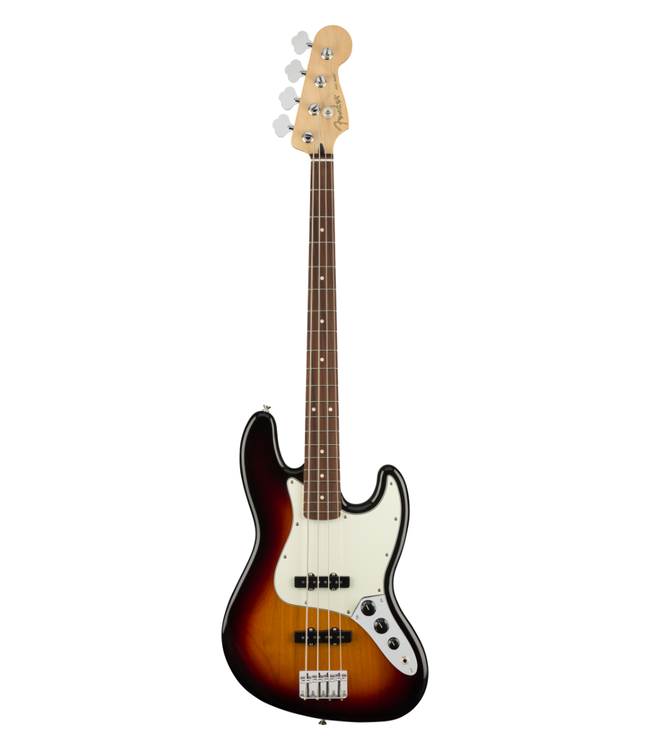Fender Player Jazz Bass - Pau Ferro Fretboard, 3-Colour Sunburst