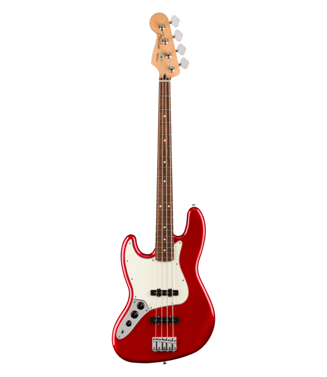 Fender Player Jazz Bass Left-Handed - Pau Ferro Fretboard, Candy Apple Red