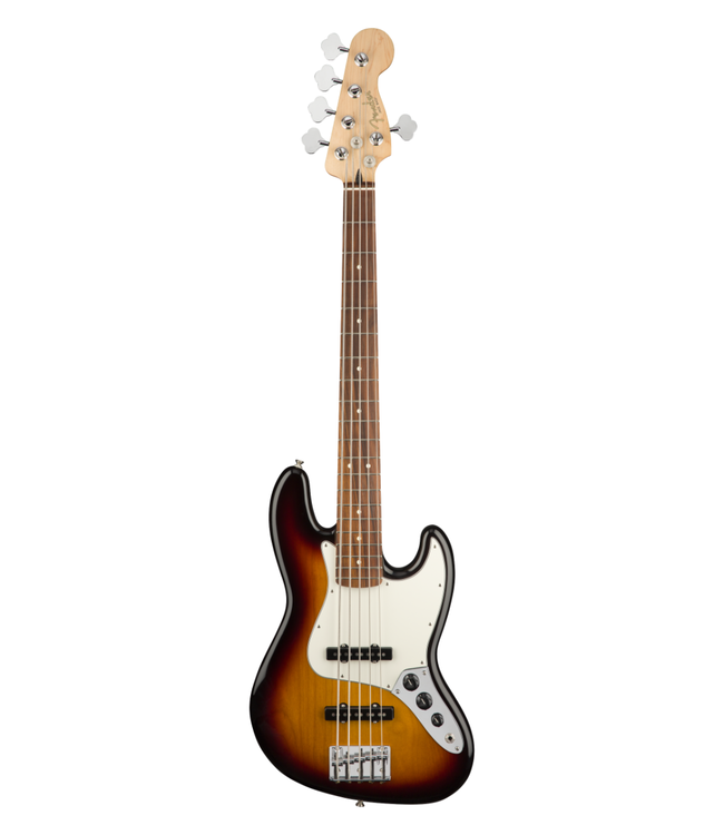 Fender Player Jazz Bass V - Pau Ferro Fretboard, 3-Colour Sunburst