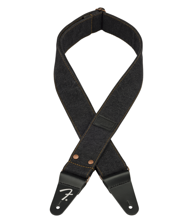 Fender x Wrangler Riveted Denim Guitar Strap