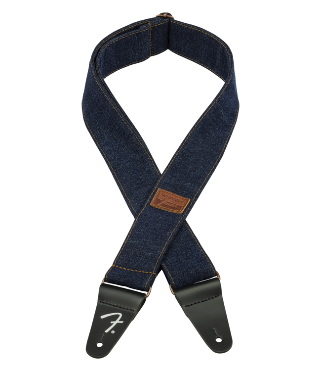 Fender x Wrangler Riveted Denim Guitar Strap