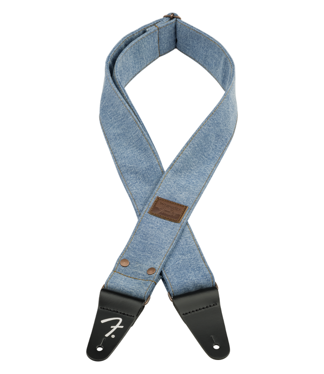Fender x Wrangler Riveted Denim Guitar Strap
