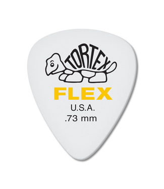 Dunlop Dunlop Tortex Flex Guitar Picks - 0.73mm Yellow