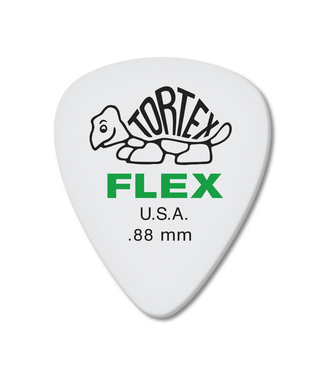 Dunlop Dunlop Tortex Flex Guitar Picks - 0.88mm Green