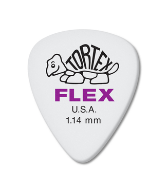Dunlop Dunlop Tortex Flex Guitar Picks - 1.14mm Purple