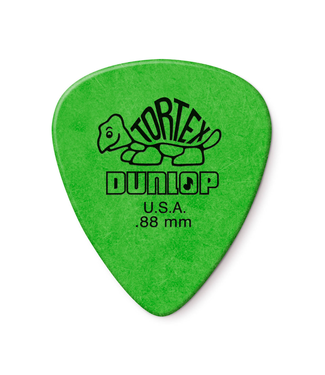 Dunlop Dunlop Tortex Standard Guitar Picks - 0.88mm Green