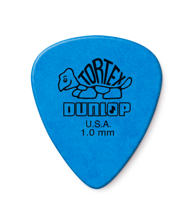 Dunlop Tortex Standard Guitar Picks - 1.0mm Blue