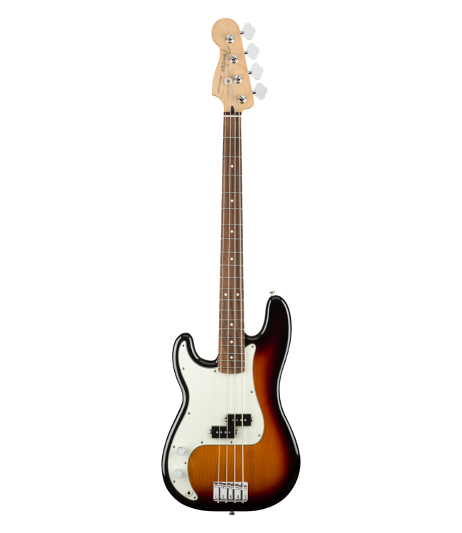 Fender Player Precision Bass Left-Handed - Pau Ferro Fretboard, 3-Colour Sunburst