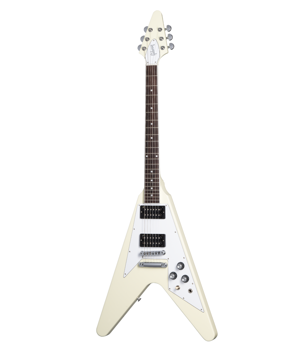 Gibson 70’s Flying V Classic White Gibson '70s Flying V - Classic White - Get Loud Music
