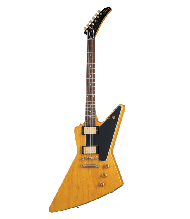 Gibson 1958 Korina Explorer Reissue - Natural, Black Pickguard