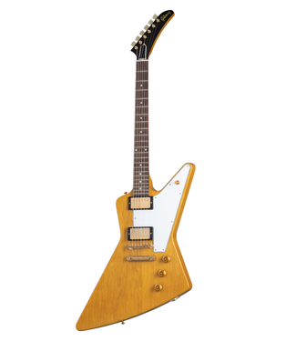 Gibson Gibson 1958 Korina Explorer Reissue - Natural, White Pickguard