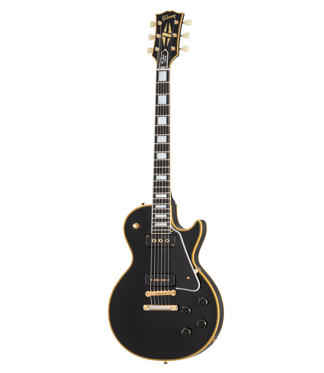 ギター Gibson Les Paul Custom Gibson 1954 Les Paul Custom Reissue - Ebony - Get Loud Music
