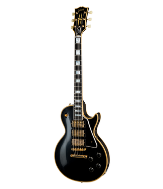 Gibson Gibson 1957 Les Paul Custom Reissue - VOS Ebony, 3-Pickup