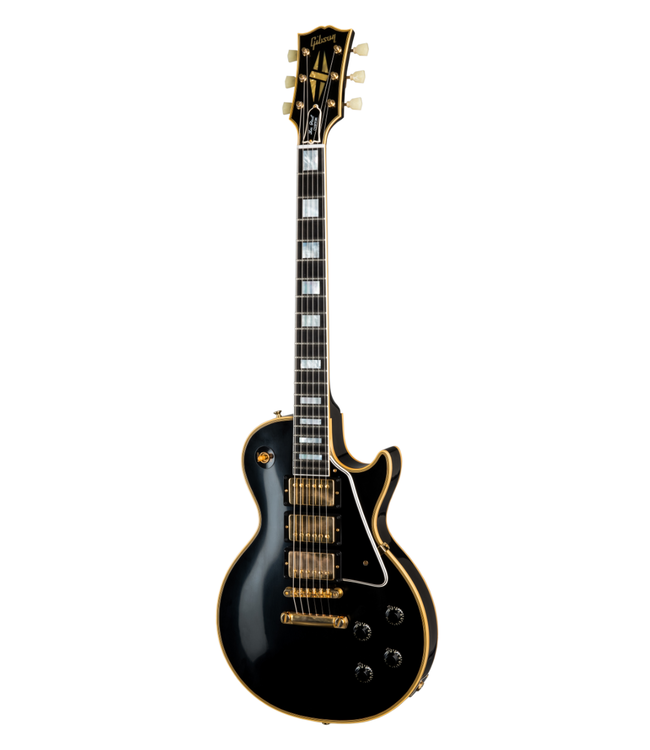 Gibson 1957 Les Paul Custom Reissue - Ebony, 3-Pickup