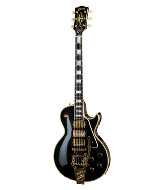 Gibson Gibson 1957 Les Paul Custom Reissue - Ebony, 3-Pickup w/Bigsby