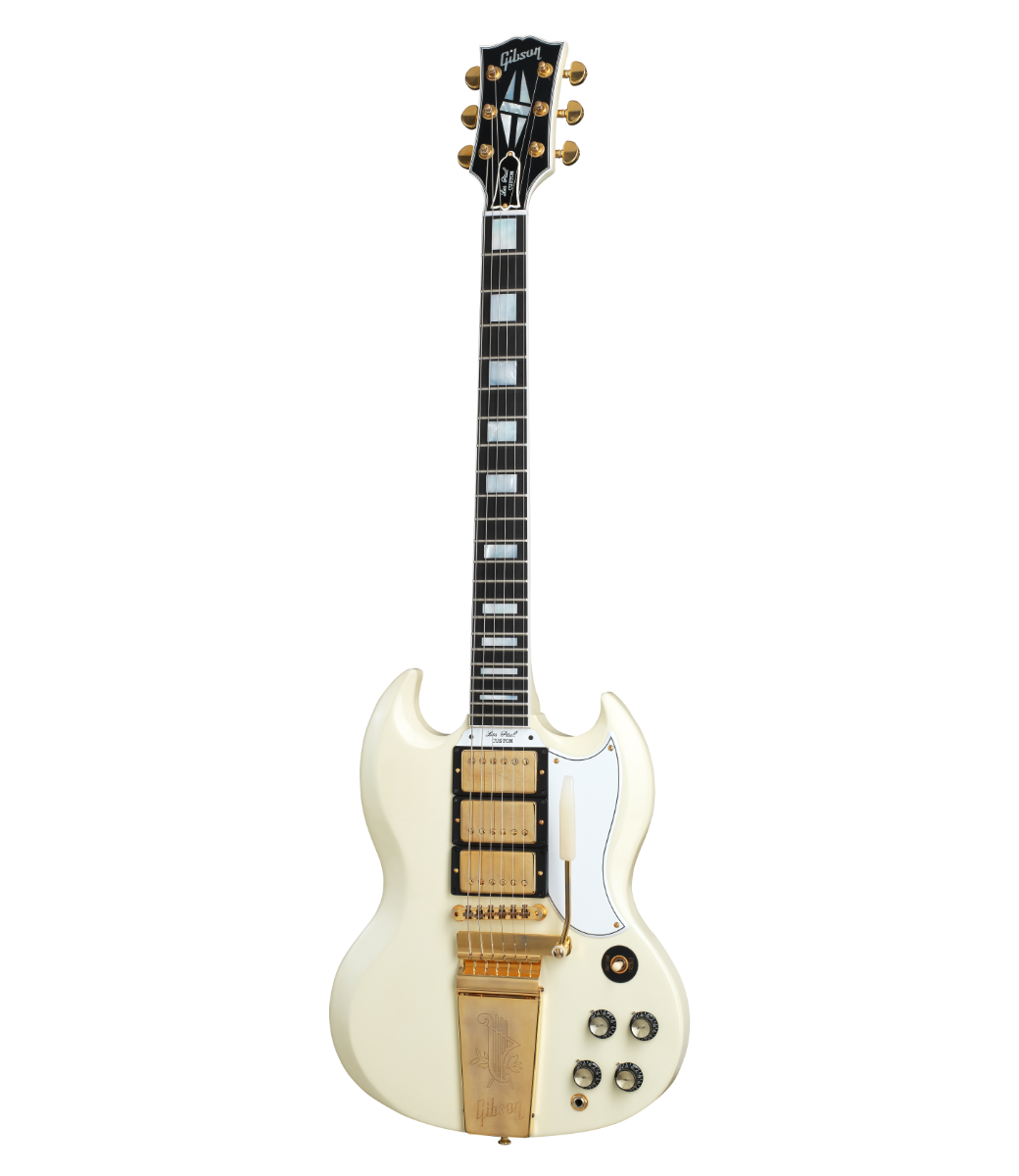 Gibson 1963 Les Paul SG Custom Reissue w/Maestro Vibrola - Classic