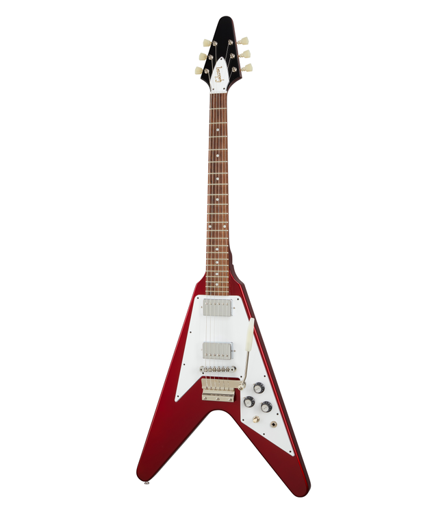 Gibson 1967 Flying V Reissue w/Maestro Vibrola - Sparkling Burgundy