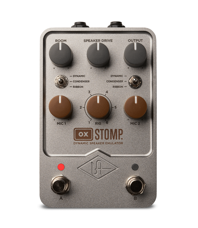 Universal Audio OX Stomp Dynamic Speaker Emulator Pedal