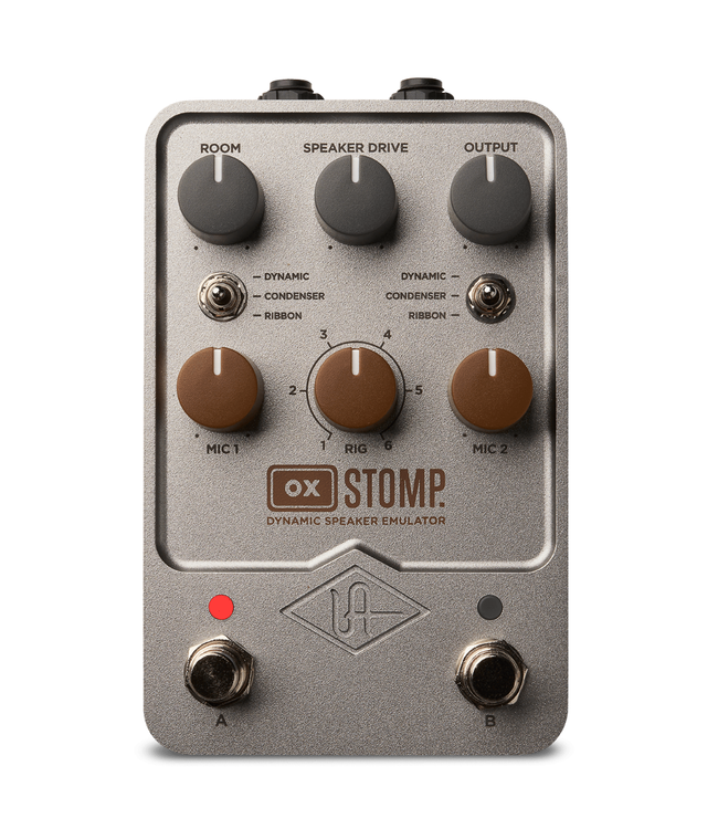 Universal Audio Universal Audio OX Stomp Dynamic Speaker Emulator Pedal