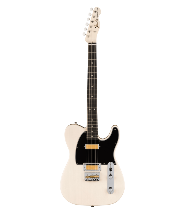 Fender Fender Gold Foil Telecaster - Ebony Fretboard, White Blonde