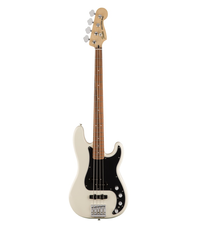 Fender Fender Deluxe Active Precision Bass Special - Pau Ferro Fretboard, Olympic White