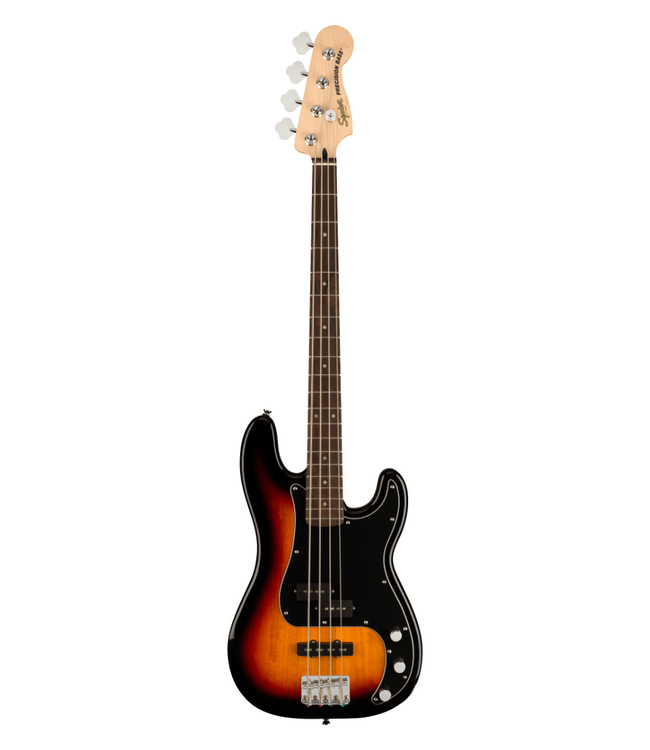 Squier Affinity PJ Bass Pack - Laurel Fretboard, 3-Colour Sunburst, Rumble 15
