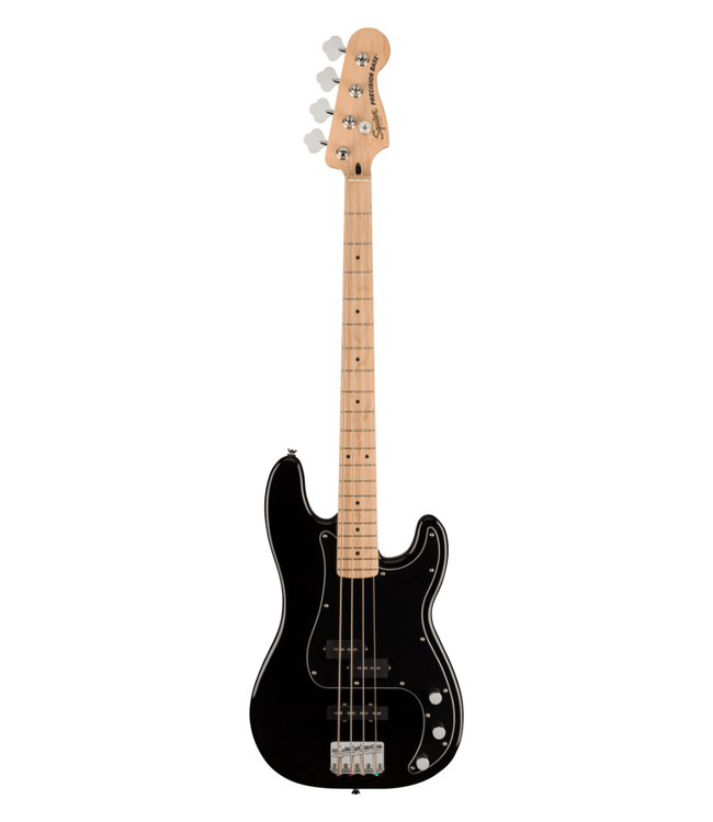 Squier Affinity PJ Bass Pack - Maple Fretboard, Black, Rumble 15