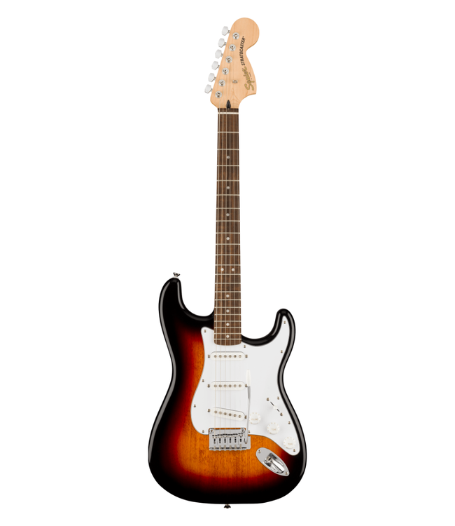 Squier Affinity Stratocaster - Maple Fretboard, Black - Get Loud Music Squier Affinity Stratocaster - Maple Fretboard, Black - Get Loud Music