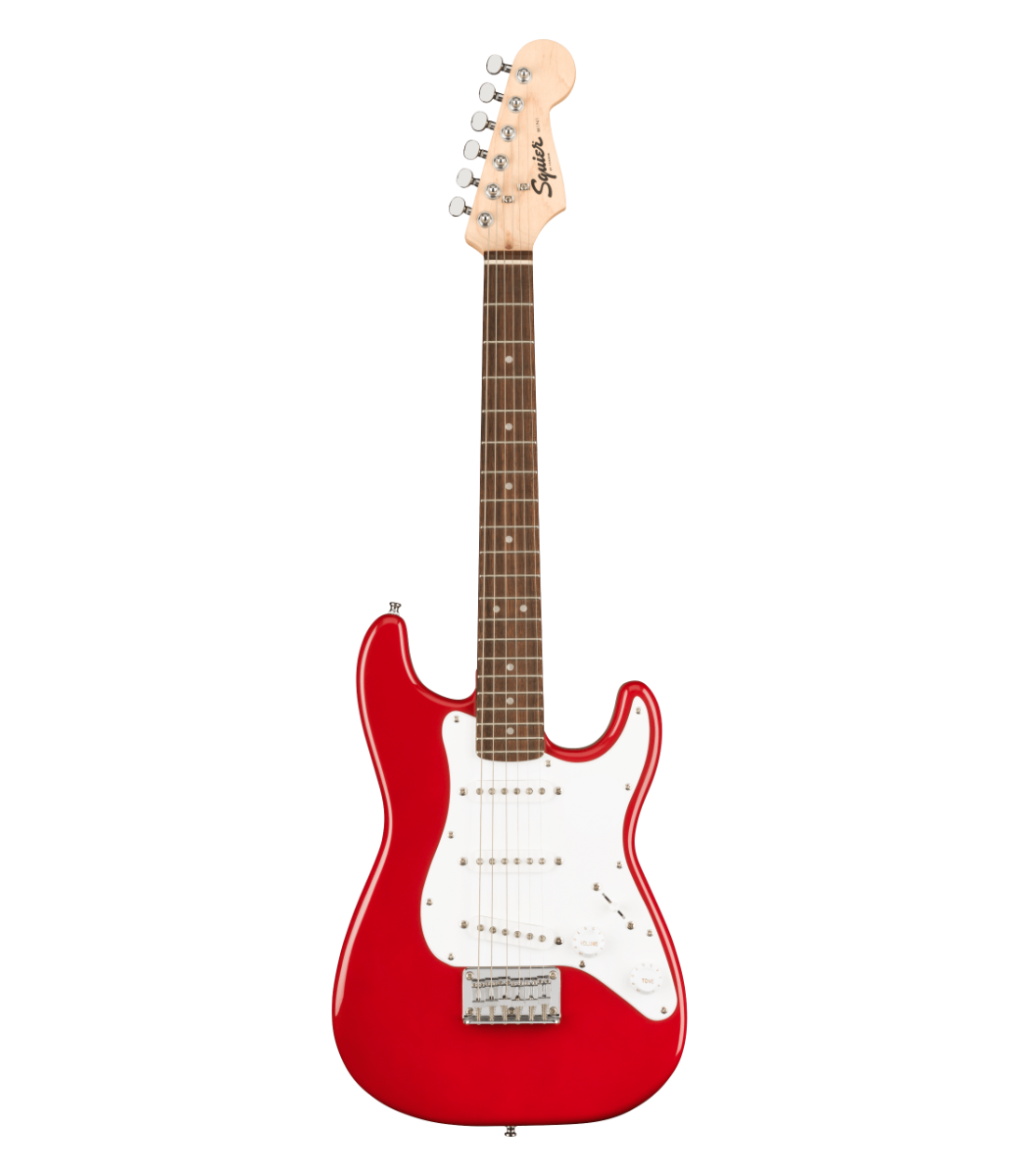 Squier Mini Stratocaster レッド Squier Mini Strat Electric Guitar W/Laurel Fingerboard - Dakota