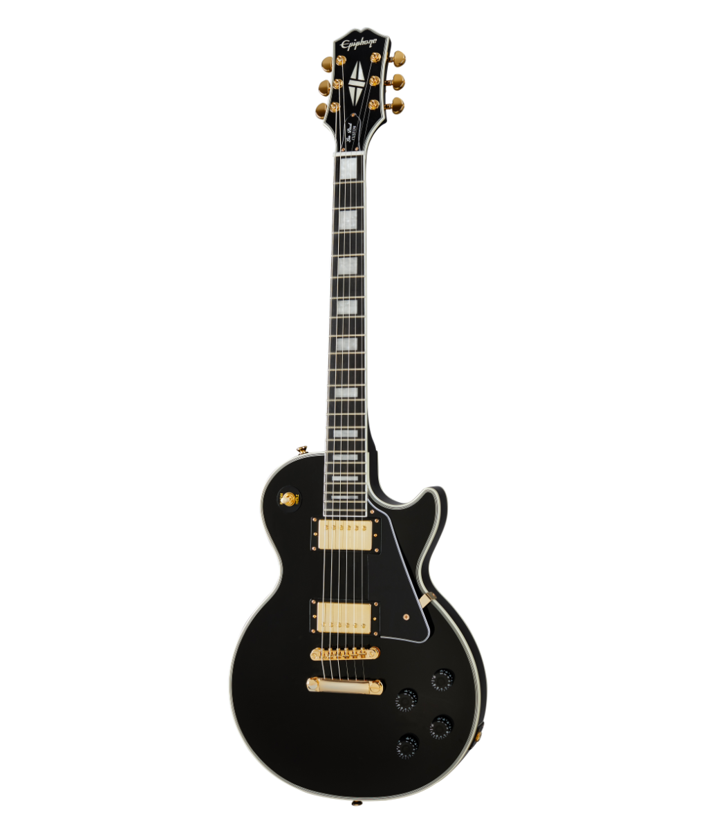 美品❣️Epiphone Les Paul Custom Ebony epiphone-epiphone-les-paul-