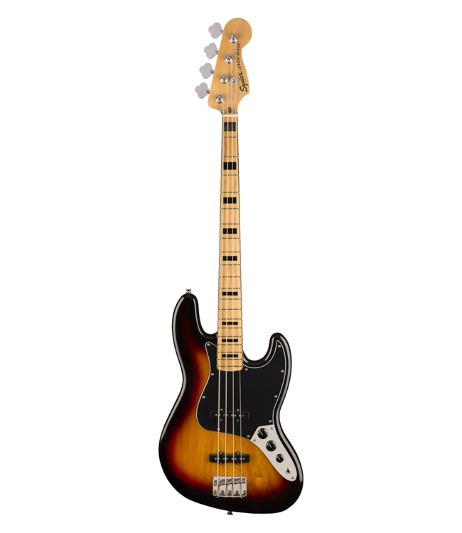 Squier Classic Vibe '70s Jazz Bass - Maple Fretboard, 3-Colour Sunburst