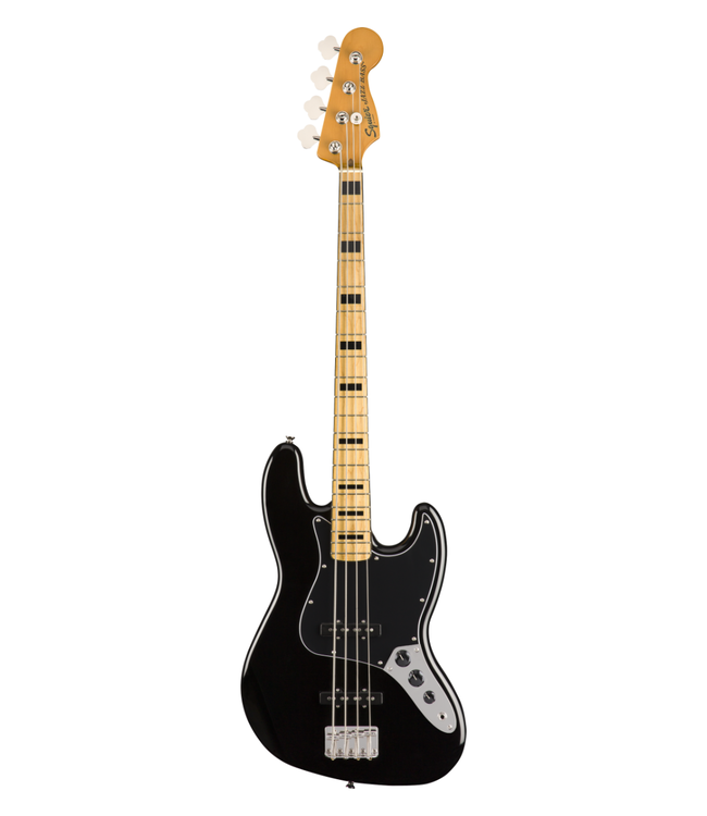 Squier Classic Vibe '70s Jazz Bass - Maple Fretboard, Black