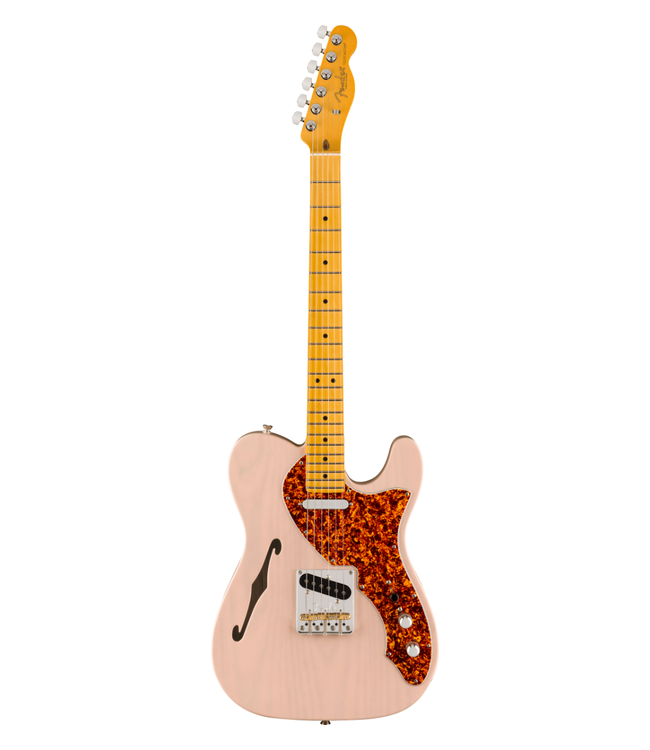 Fender Limited Edition American Professional II Telecaster Thinline - Maple Fretboard, Transparent Shell Pink