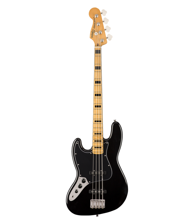 Squier Classic Vibe '70s Jazz Bass Left-Handed - Maple Fretboard, Black