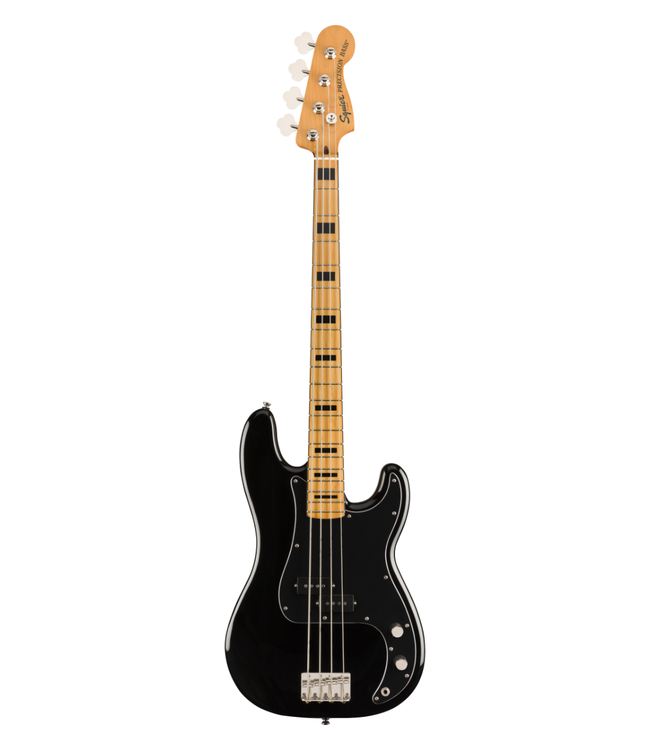 Squier Classic Vibe '70s Precision Bass - Maple Fretboard, Black