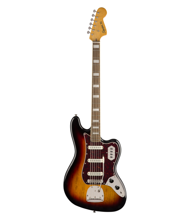 Squier Classic Vibe Bass VI - Laurel Fretboard, 3-Colour Sunburst