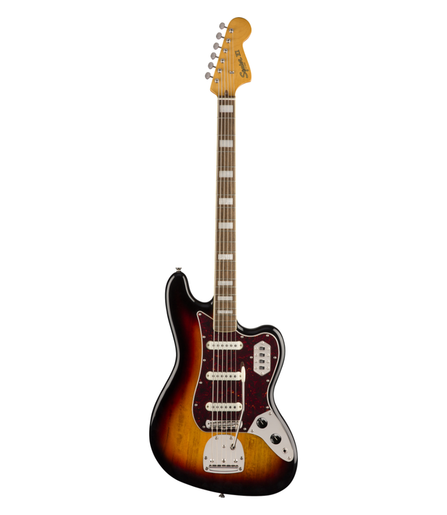 Squier Squier Classic Vibe Bass VI - Laurel Fretboard, 3-Colour Sunburst