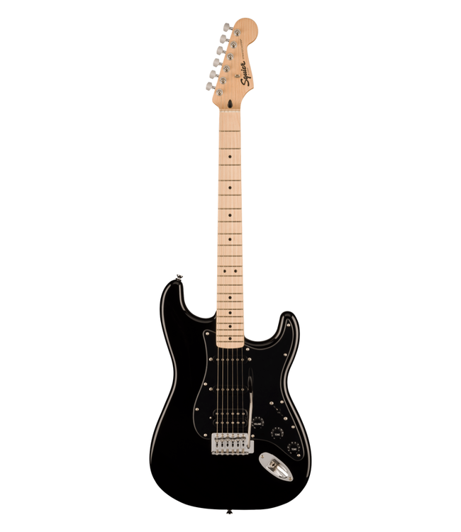 Squier Sonic Stratocaster HSS - Maple Fretboard, Black