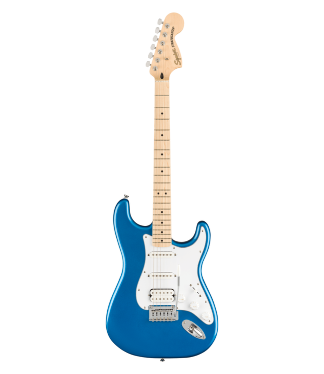 Squier Affinity Stratocaster HSS Pack - Maple Fretboard, Lake Placid Blue, Frontman 15G