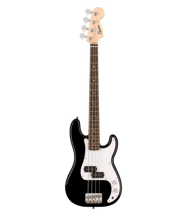 Squier Mini Precision Bass - Laurel Fretboard, Black