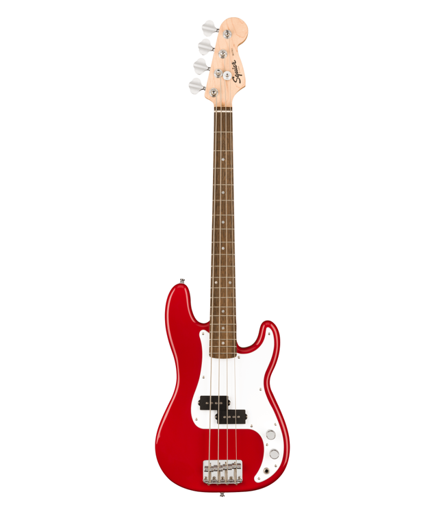 Squier Mini Precision Bass - Laurel Fretboard, Dakota Red