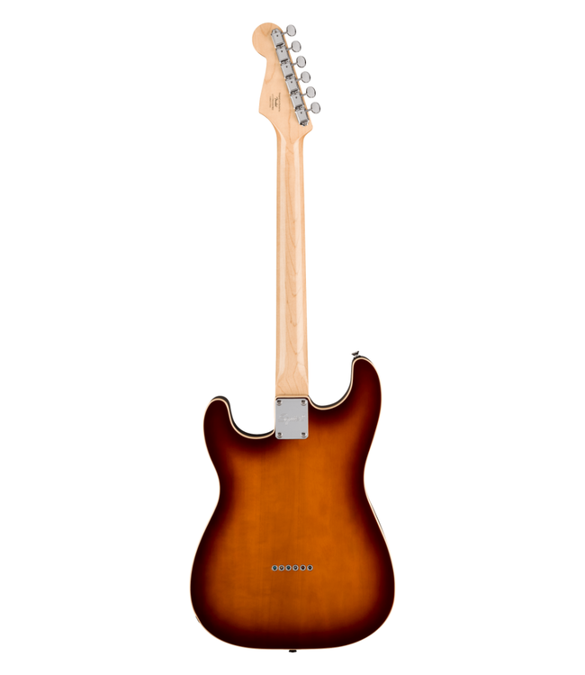 Squier Paranormal Custom Nashville Stratocaster - Laurel Fretboard, Chocolate 2-Colour Sunburst