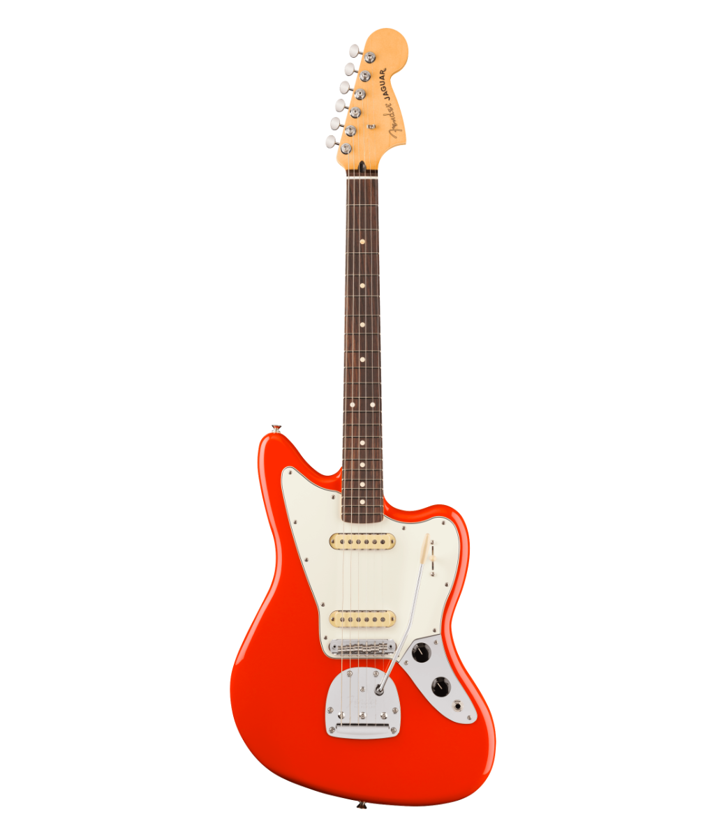ギター Fender Player Jaguar Fender Player II Jaguar - Rosewood Fretboard, Coral Red