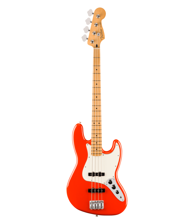 Fender Fender Player II Jazz Bass - Maple Fretboard, Coral Red