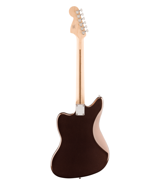 Squier Affinity Jaguar - Maple Fretboard, Mystic Metallic Brown