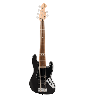 Squier Squier Affinity Jazz Bass VI - Laurel Fretboard, Black Metallic