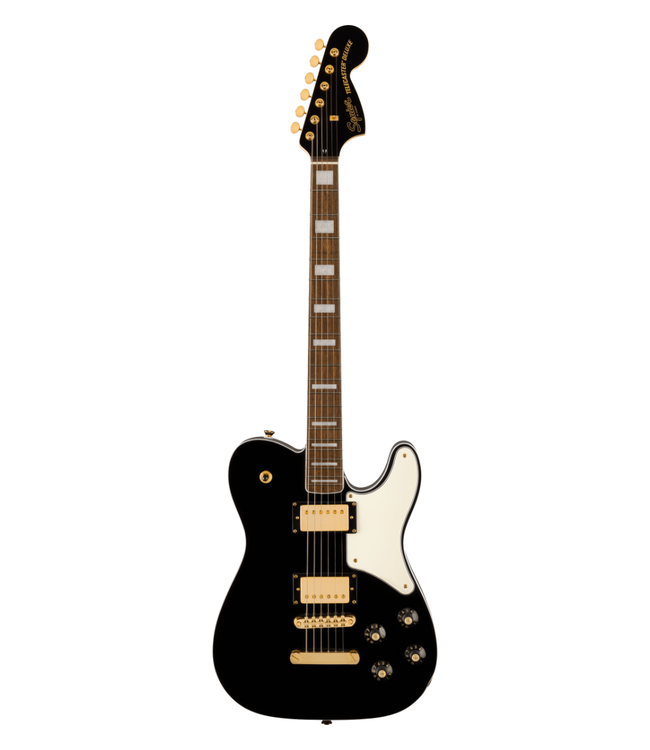 Squier Squier Limited Edition Paranormal Troublemaker Telecaster Deluxe - Laurel Fretboard, Black